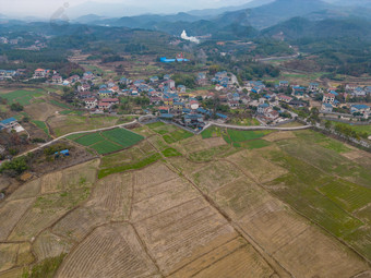 南方丘陵<strong>山川</strong>农业种植农田航拍摄影图