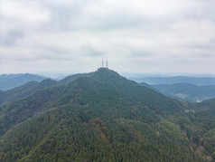 山川丘陵地貌航拍摄影图