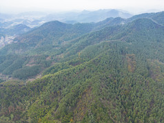 山川丘陵地貌航拍摄影图