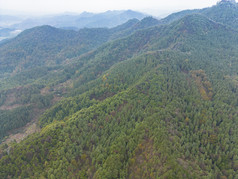 山川丘陵地貌航拍摄影图