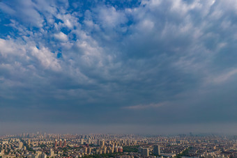 山东淄博城市风光大景航拍<strong>摄影图</strong>