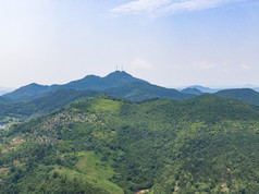 自然风光山川丘陵航拍摄影图