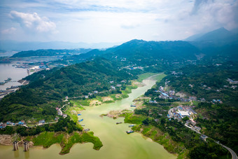 祖国大海河山长江<strong>三峡</strong>风光<strong>航拍</strong>