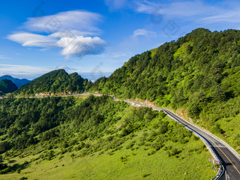 <strong>祖国</strong>大好<strong>河山</strong>湖北神农架5A景区航拍摄影图