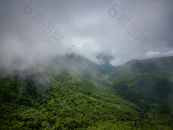 祖国大好河山湖北神农架5A景区航拍摄影图