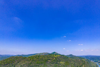 祖国大好河山湖南凤凰<strong>长潭岗风景区</strong>航拍摄影图