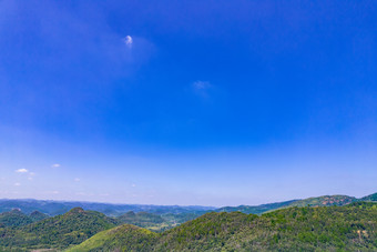 祖国大好河山湖南凤凰长潭岗风景区航拍摄影图