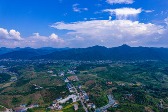 祖国大好河山丘陵<strong>山川</strong>航拍摄影图