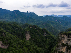 祖国壮丽山河湖南张家界风光航拍摄影图