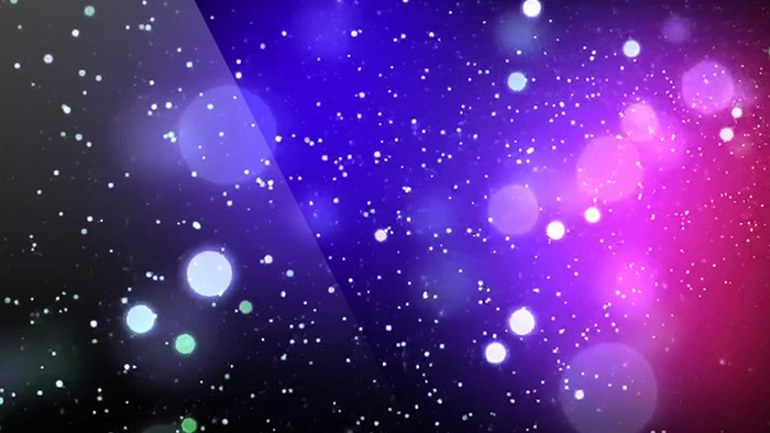 2K红蓝粒子朦胧光斑动态背景素材