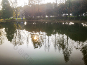 湖南长沙橘子洲公园摄影图