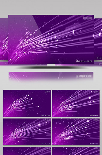 高清紫色科技线条动态背景素材图片