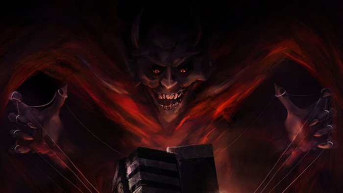 影视剧坏人阴森恐怖的笑声