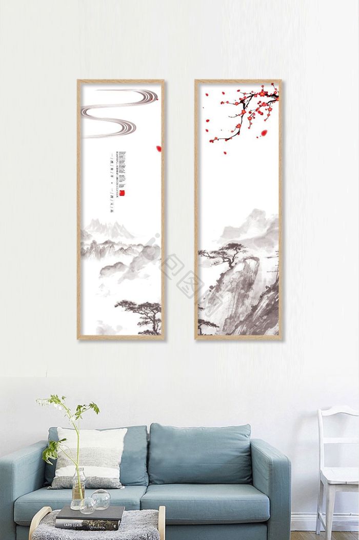 古风水墨画图片-古风水墨画素材免费下载-包图网
