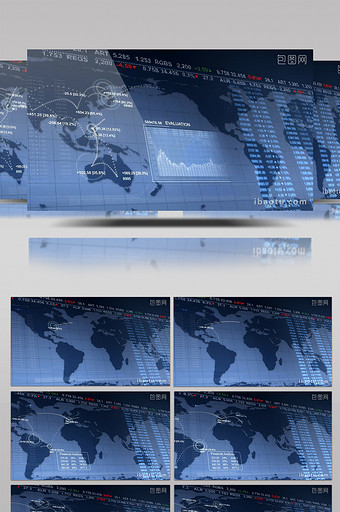 高清金融数据背景素材图片