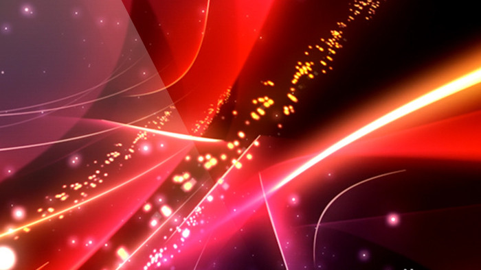超炫红色光效粒子背景视频素材