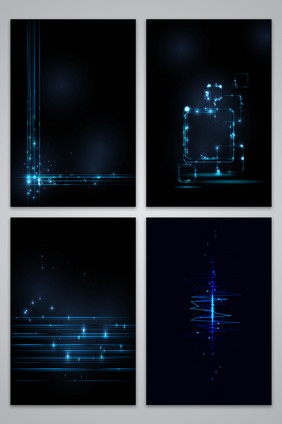 科技光感线条背景图