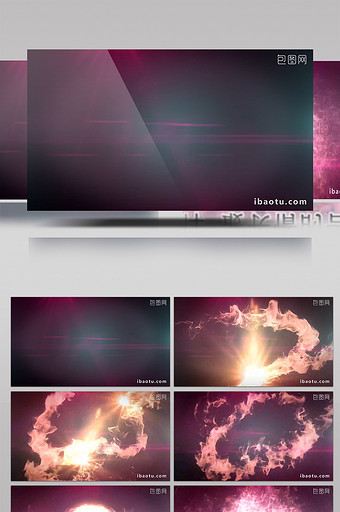 能量金色粒子碰撞爆炸火焰燃烧烟雾冲击出标图片