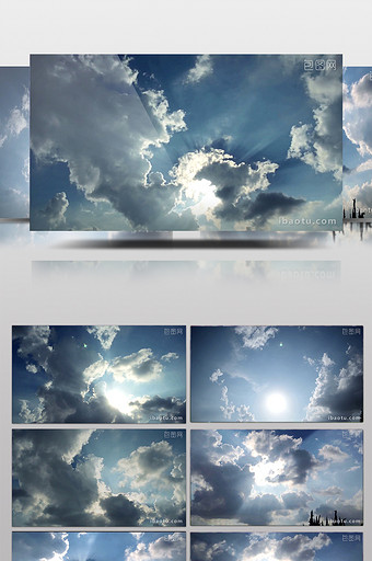 阳光透过云层 云海 云霄图片