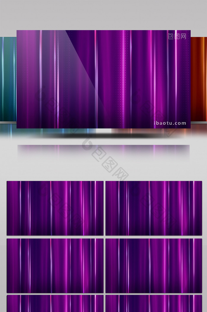 超炫紫色光效粒子背景视频素材