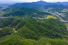 南方山川丘陵航拍摄影图