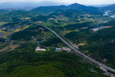 农业种植山川丘陵乡村航拍摄影图