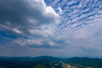 农业种植山川丘陵乡村航拍摄影图