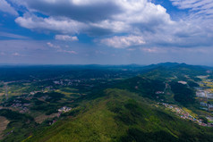 丘陵地貌山川丘陵航拍摄影图