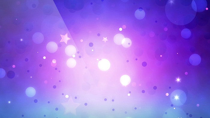 蓝紫色唯美梦幻粒子 柔美粒子