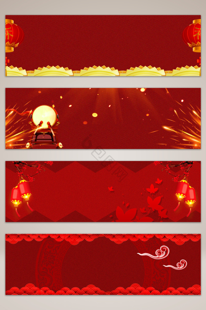 喜庆banner-喜庆banner设计图片-包图网