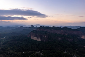 广东丹霞<strong>山景</strong>区自然<strong>风光</strong>航拍摄影图