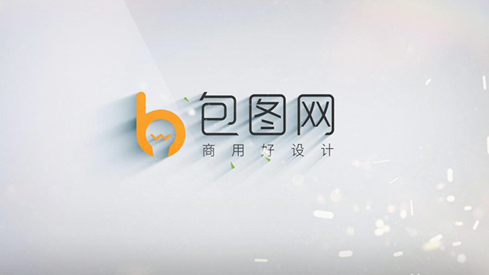 粒子圆形排列游走动画logo演绎模板