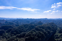 广东韶关丹霞山5A景区航拍摄影图