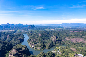 广东韶关<strong>丹霞</strong>山5A景区航拍摄影图