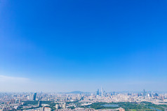 广州城市风光新光大桥航拍摄影图