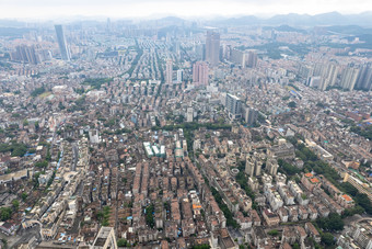 <strong>广州中山</strong>城市全景<strong>航拍</strong>摄影图