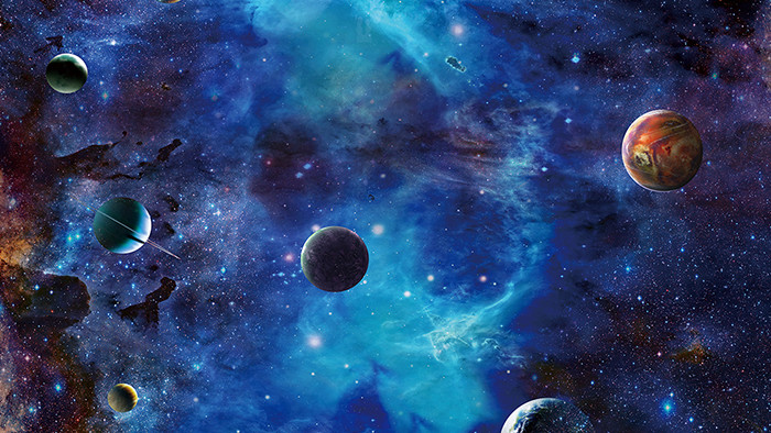 高科技震撼未来星空