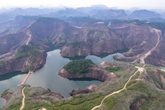 湖南郴州高倚岭风景区航拍摄影图