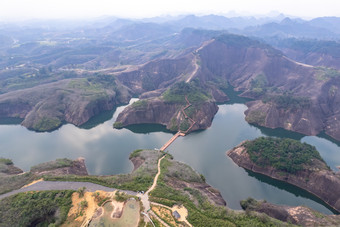 湖南郴州高倚岭风景区航拍摄影图