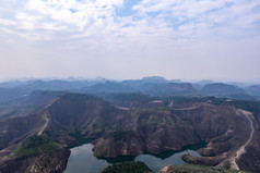 湖南郴州高倚岭风景区航拍摄影图