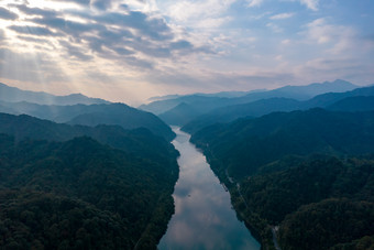 湖南郴州小东江5A景区航拍摄影图