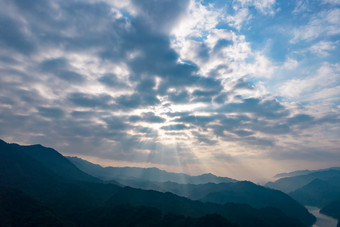 湖南郴州小东江5A景区航拍摄影图