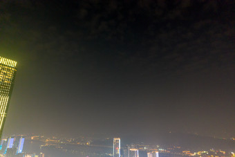 湖南<strong>长沙</strong>五一商圈<strong>夜景</strong>航拍