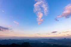 祖国大好河山丹霞山景区清晨航拍摄影图