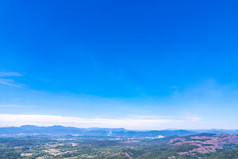 祖国大好河山广东丹霞山丹霞地貌航拍摄影图