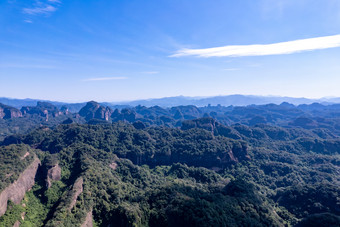 祖国大好河山广东<strong>丹霞</strong>山<strong>丹霞</strong>地貌航拍摄影图