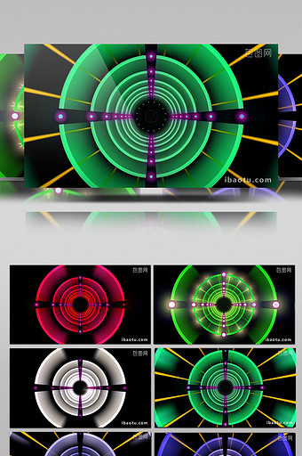 极品快节奏动感光效变幻舞台循环图片
