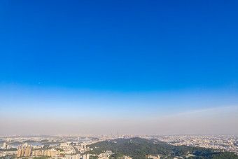 广东江门城市大景航拍摄影图