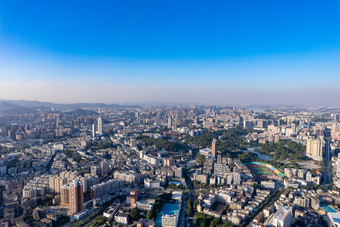 广东江门城市建设大景航拍<strong>摄影图</strong>