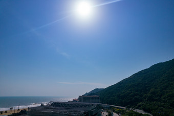 广东阳江海陵岛海上<strong>丝绸之</strong>路博物馆航拍摄影图